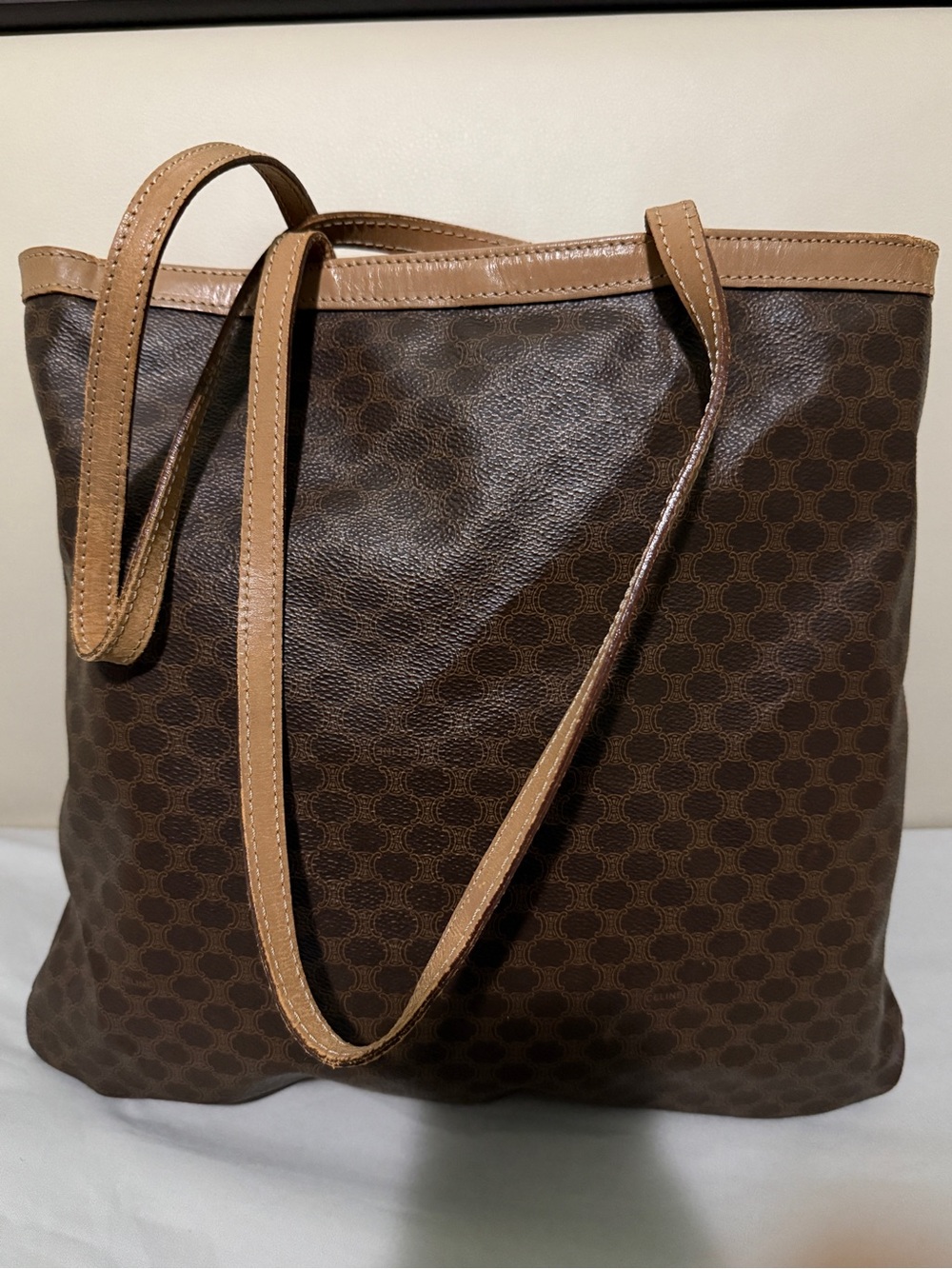Celine Macadam coated canvas (PVC) Tote - Picture 11 of 15
